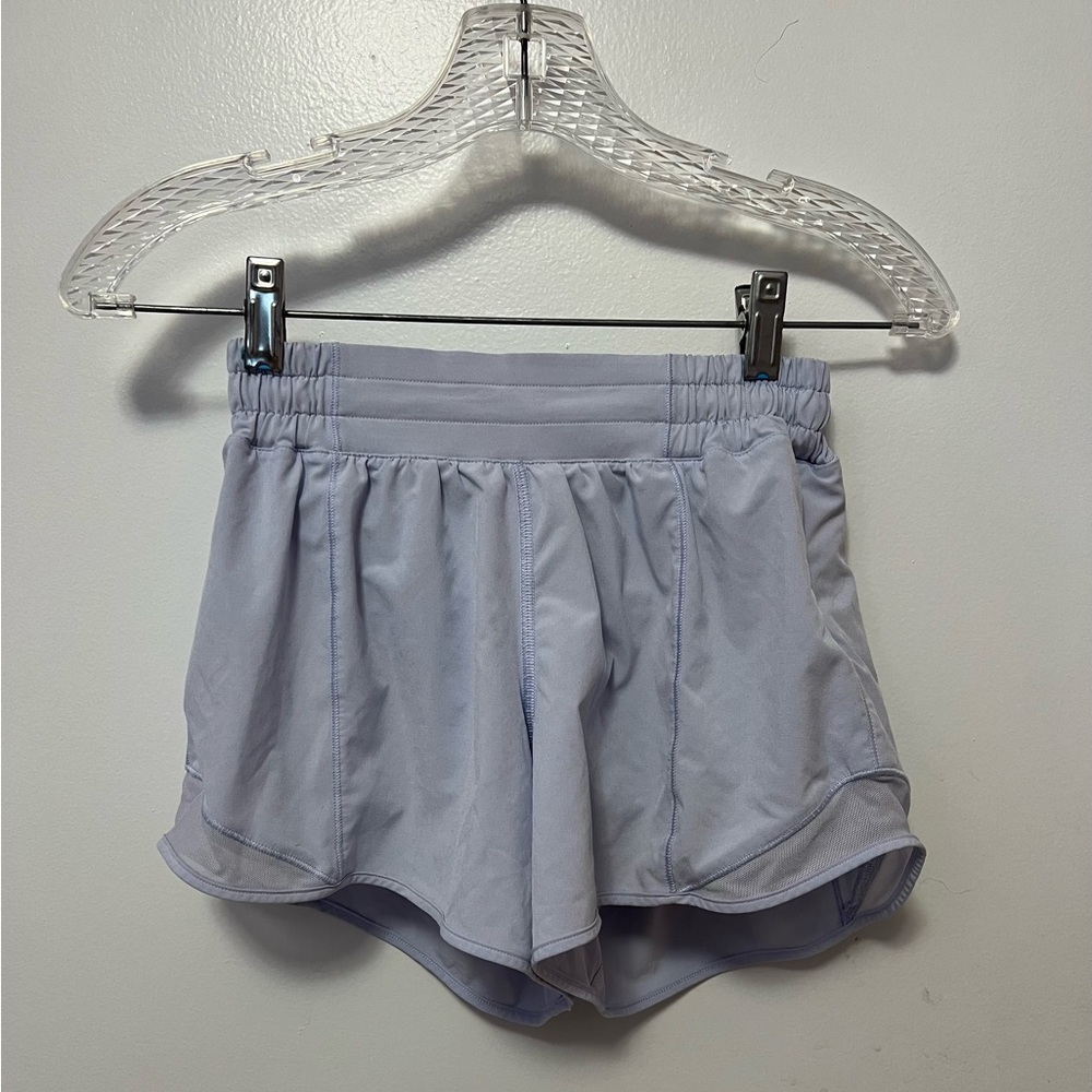 Lululemon Athletica Light Blue Athletic Shorts